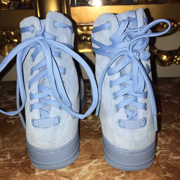 New Nike AF1 Rebel XX Air Force Blue Sneakers - Picture 3 of 6